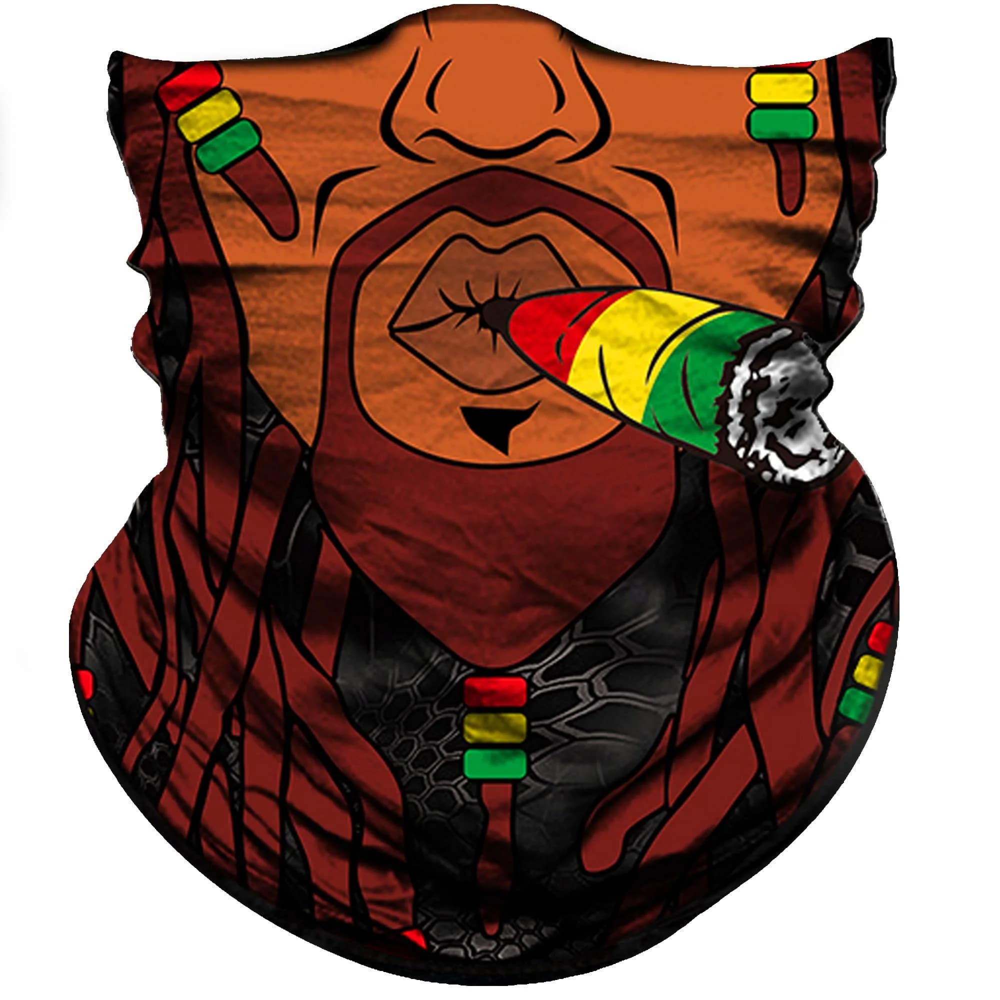 Obacle Motorcycle Face Mask Sun UV Dust Wind Protection Tube Mask Seamless Bandana Face Mask for Men Women Bike Riding Cycling Biker Fishing Outdoor Festival - main product image