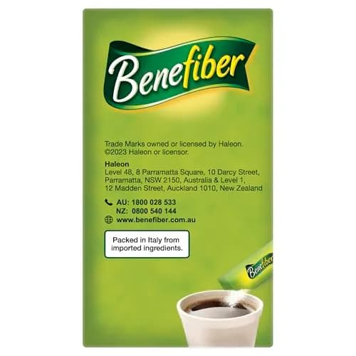 Benefiber Natural Fibre Supplement On-The-Go Stick Packs, 28 Count | Digestive Health Prebiotic Fiber thumbnail 5