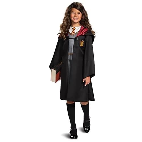Disguise Hermione Granger Costume, Official Harry Potter Wizarding World Outfit for Kids, Child Size Medium (7-8) | Authentic Import thumbnail 1