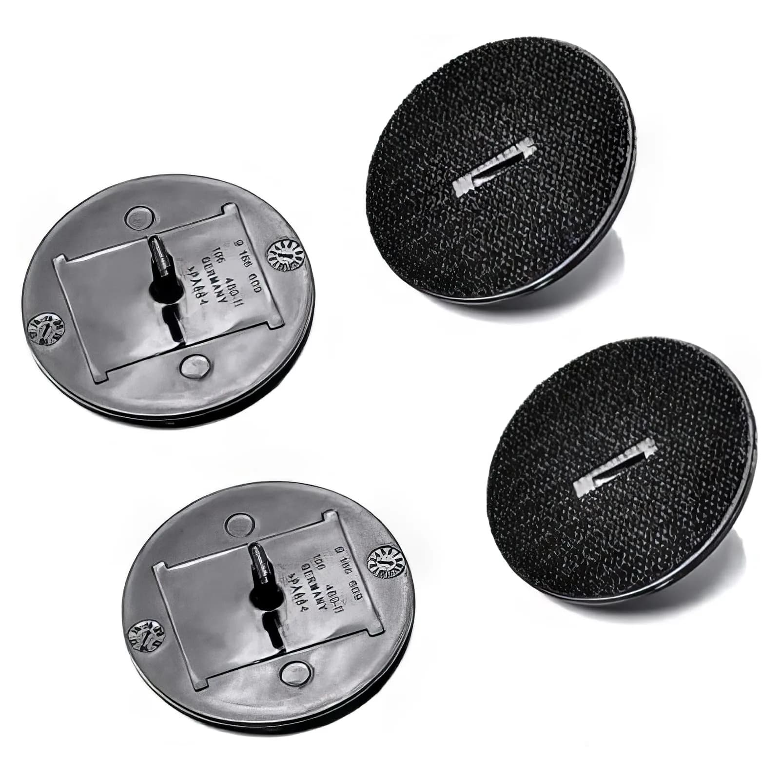 OTUAYAUTO 4PCS Floor Mat Clips with T-Hook Anchor for BMW Velour Carpet | Vehicle Specific Fit - main product image