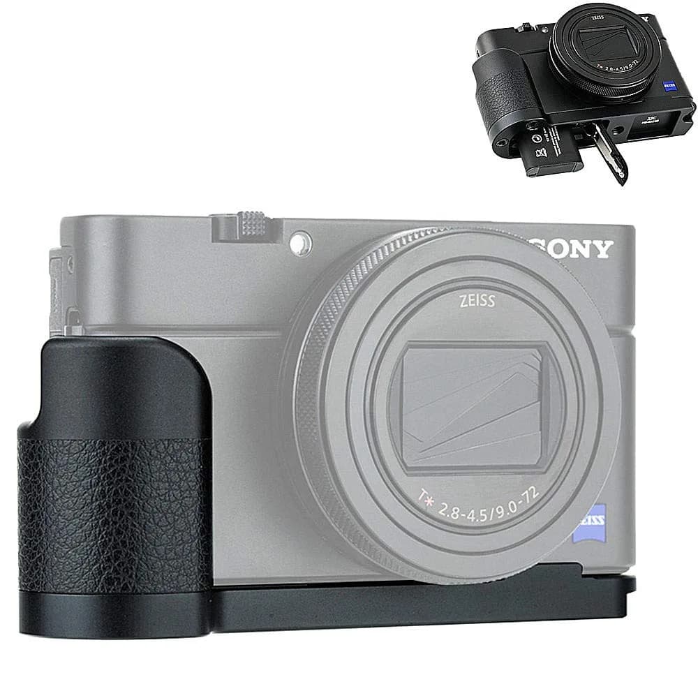JJC Metal Hand Grip Holder Handle for Sony RX100 Series Cameras, 58g (2 oz) | Secure Grip & Easy Access