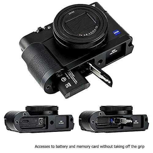 JJC Metal Hand Grip Holder Handle for Sony RX100 Series Cameras, 58g (2 oz) | Secure Grip & Easy Access thumbnail 4