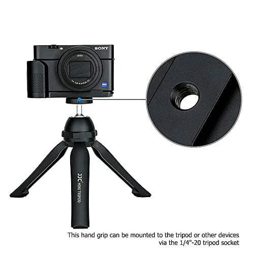 JJC Metal Hand Grip Holder Handle for Sony RX100 Series Cameras, 58g (2 oz) | Secure Grip & Easy Access thumbnail 8