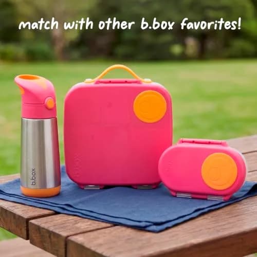 b.box Insulated Water Bottle for Kids, 350ml (12 oz) Toddler Water Bottle with Straw | Keeps Drinks Cold for 8 Hours thumbnail 8