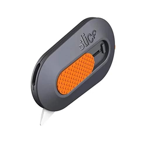 Slice Mini Box Cutter, Manual Retracting, Safe Ceramic Blade, Keychain Opener (1 Pack) | Lasts 11x Longer Than Metal thumbnail 1