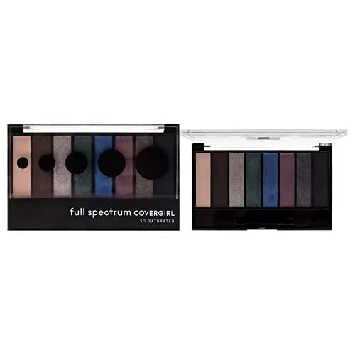 COVERGIRL Full Spectrum So Saturated- Shadow Palettes Gravity | Vivid 4 Shade Eyeshadow for All Looks thumbnail 1