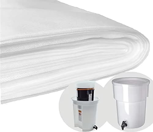 TezPak Commercial Cold Brew Coffee Filters 20" x 20" | Seamless, Thick, 50-Pack for 5-Gallon Systems thumbnail 1