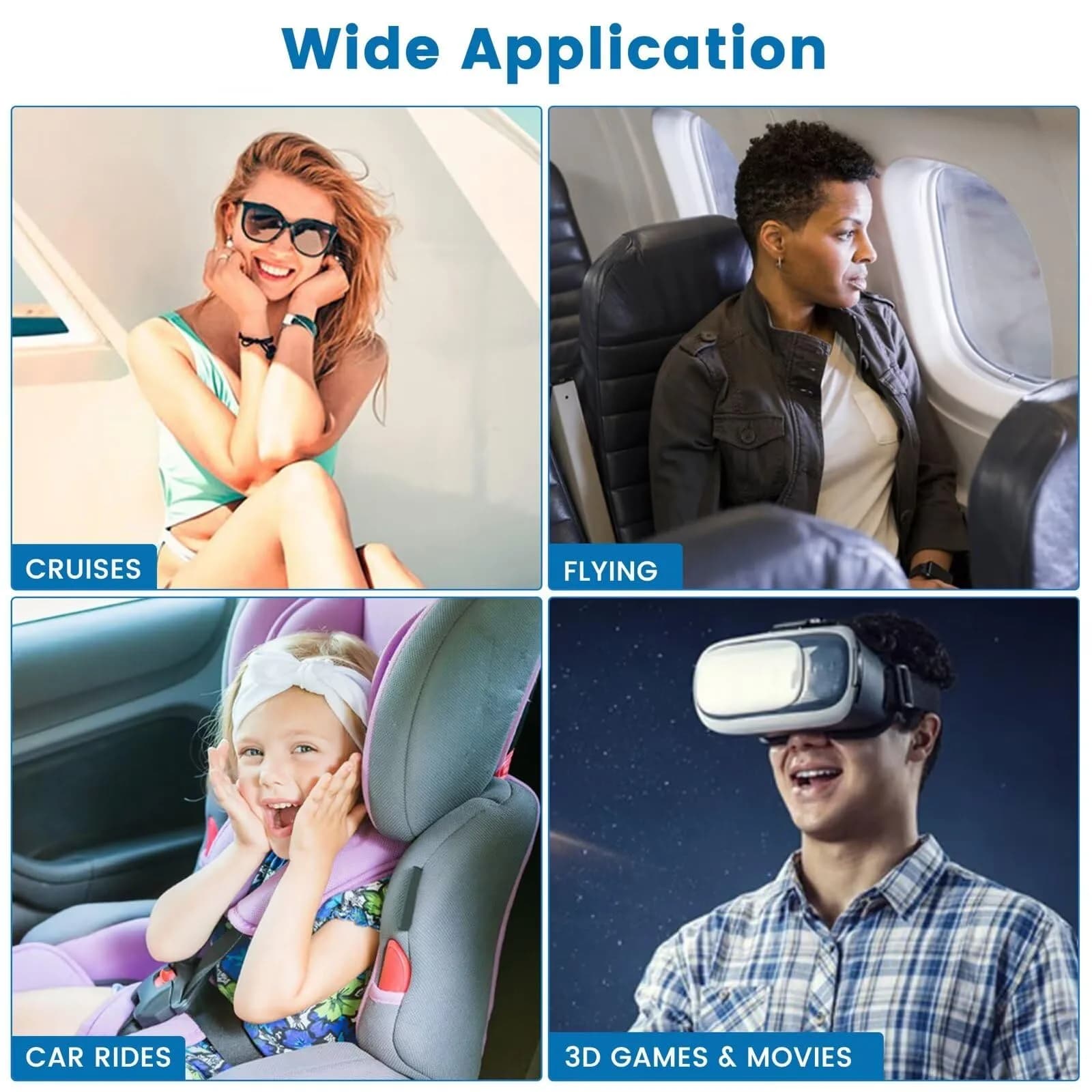 MQ Motion Sickness Patches 42ct | Non Drowsy, Waterproof Behind Ear for Travel & Cruise thumbnail 3