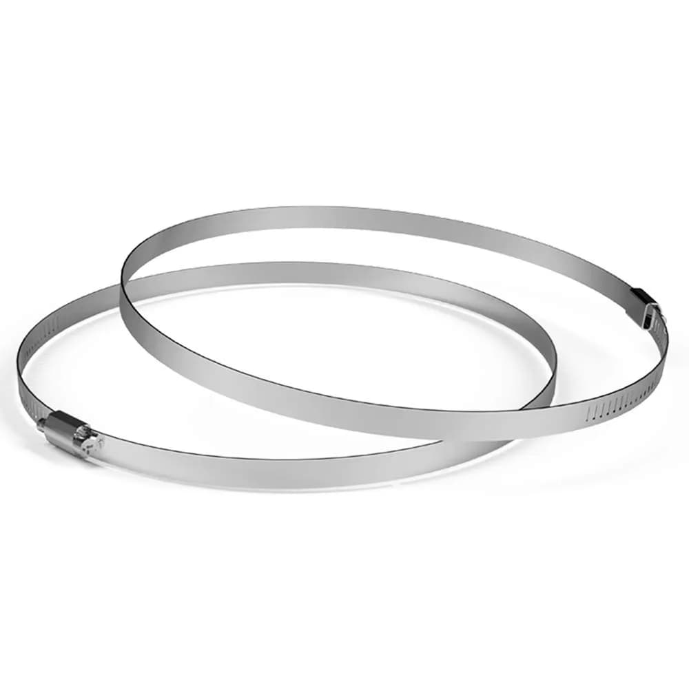AC Infinity Stainless Steel Duct Clamps 10" | Heavy-Duty, Rustproof, For Ducting & Inline Fans - main product image