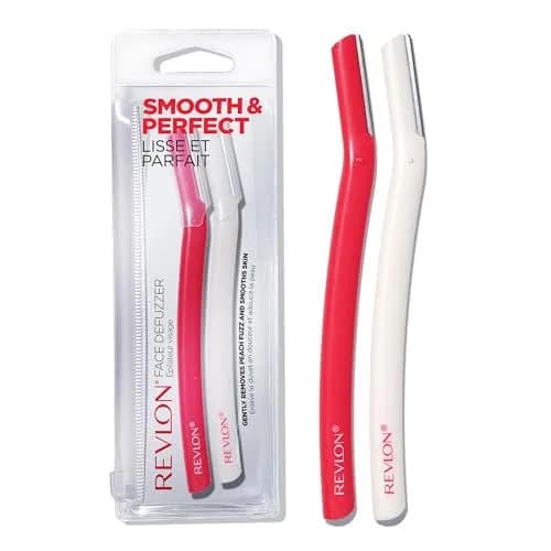 Revlon Face Defuzzers High Precision Hair Removal & Dermaplaning Blade 2 Count | Smooth Skin thumbnail 1