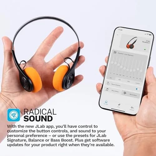 JLab Rewind 2 Retro Wireless On-Ear Headphones | 20+ Hour Playtime, EQ3 Sound, Google Fast Pair thumbnail 6