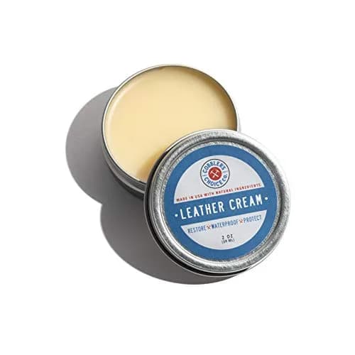 Cobbler's Choice Leather Cream - Deep Condition & Protect Shoes, Boots & Bags with Beeswax (59 ml) thumbnail 1