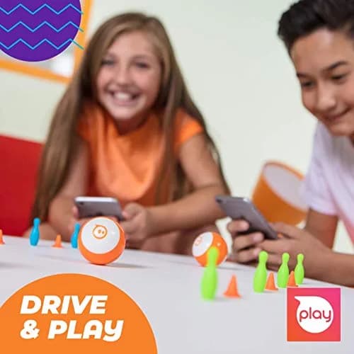 Sphero Mini Red Coding Robot Ball - 5.69cm (2.24 inch) | Interactive STEM Toy for Kids & Teens thumbnail 3