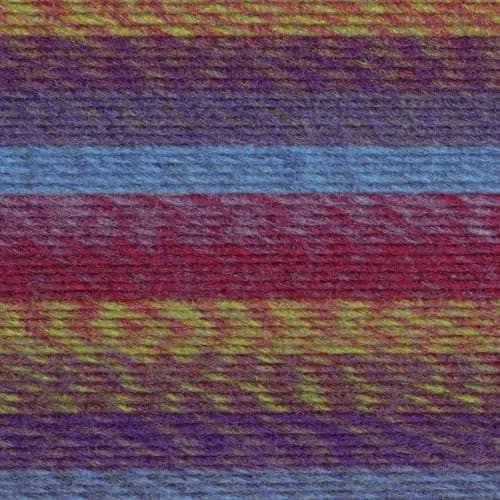 Lion Brand Yarn Ferris Wheel Crochet Yarn Vintage Carousel Multi 85g | Self-Striping Ombre Acrylic thumbnail 2