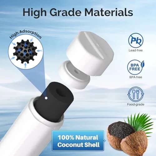 ICEPURE RWF4700AC Refrigerator Water Filter with LT120F Air Filter Combo | NSF/ANSI Certified for LG & Kenmore Refrigerators thumbnail 5