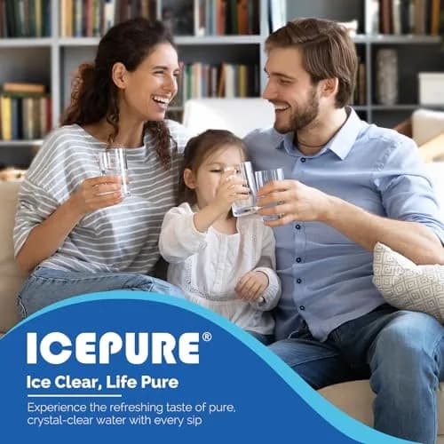 ICEPURE RWF4700AC Refrigerator Water Filter with LT120F Air Filter Combo | NSF/ANSI Certified for LG & Kenmore Refrigerators thumbnail 9
