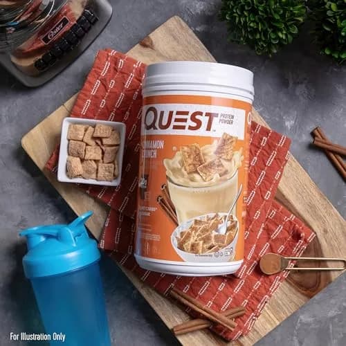 Quest Cinnamon Crunch Protein Powder 1.6 Pound | 20g Protein, Low Carb, Gluten Free thumbnail 5
