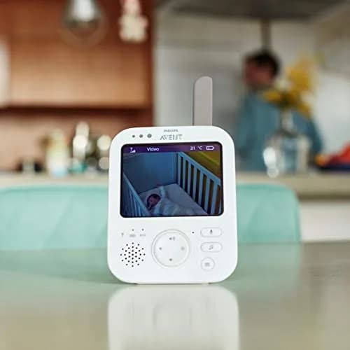 PHILIPS Avent Digital Baby Monitor with Camera and Audio, 3.5" Display, 300m Range | Secure FHSS Connection thumbnail 5