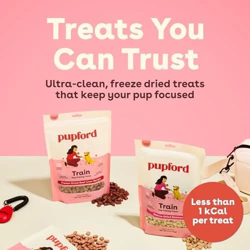 Pupford Freeze Dried Training Treats for Dogs & Puppies (Beef Liver, 4 oz) | All-Natural, Low-Calorie, Perfect for Training thumbnail 2