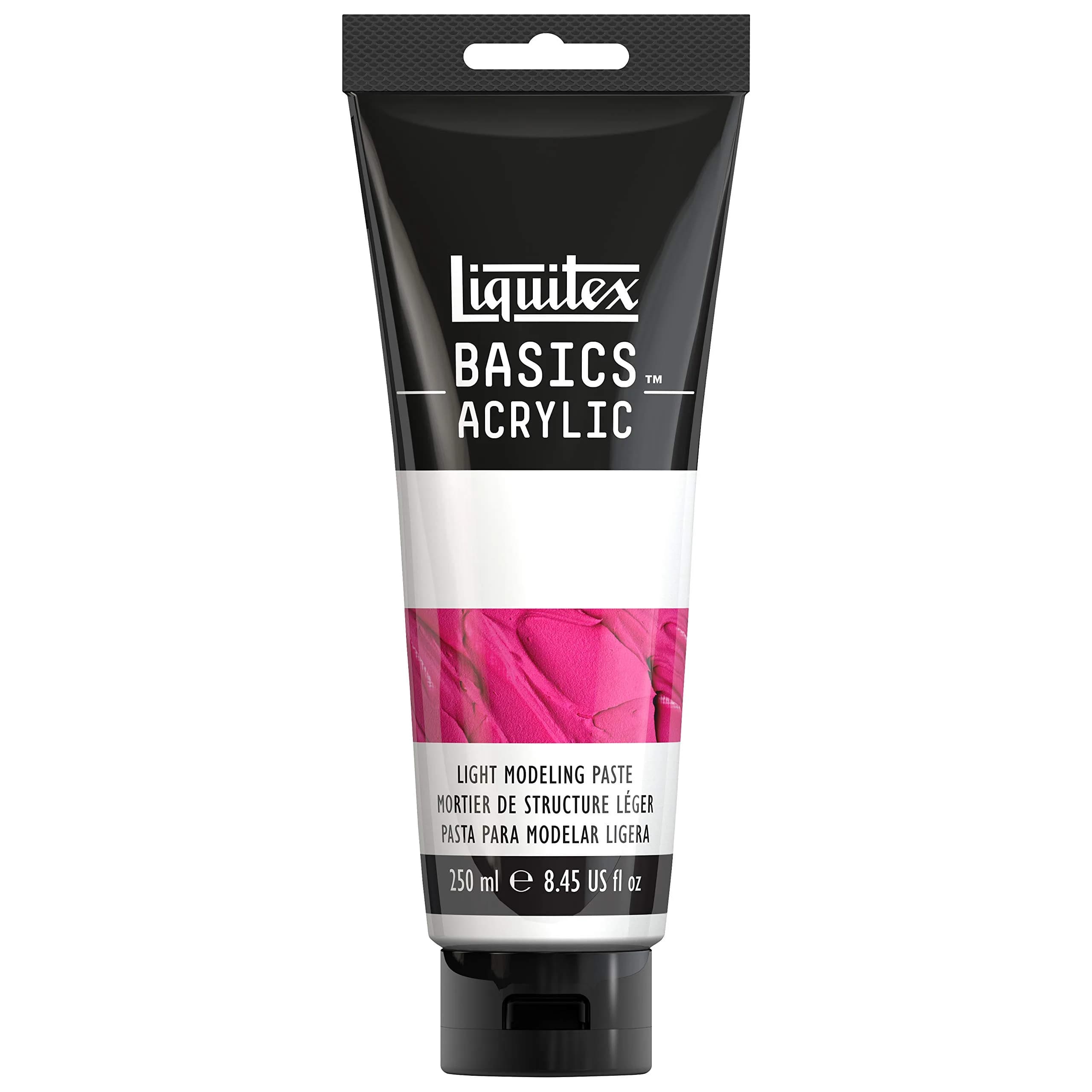 Liquitex BASICS Light Modeling Paste 250ml | Heavy Texture & 3D Forms for Artists & Students - main product image