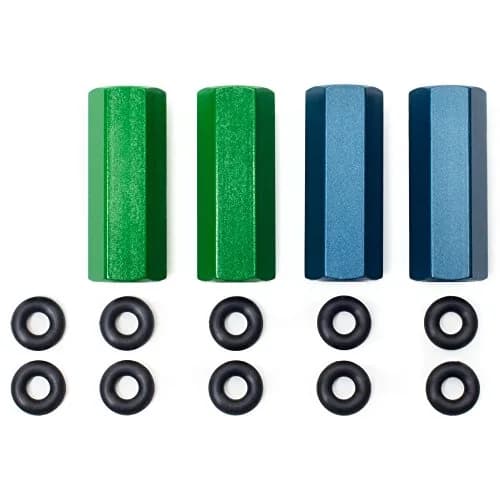 SenseAid Weighted Pencil Grips for Kids Handwriting, Adults, Special Needs | Pack of 4 (43g each) thumbnail 2