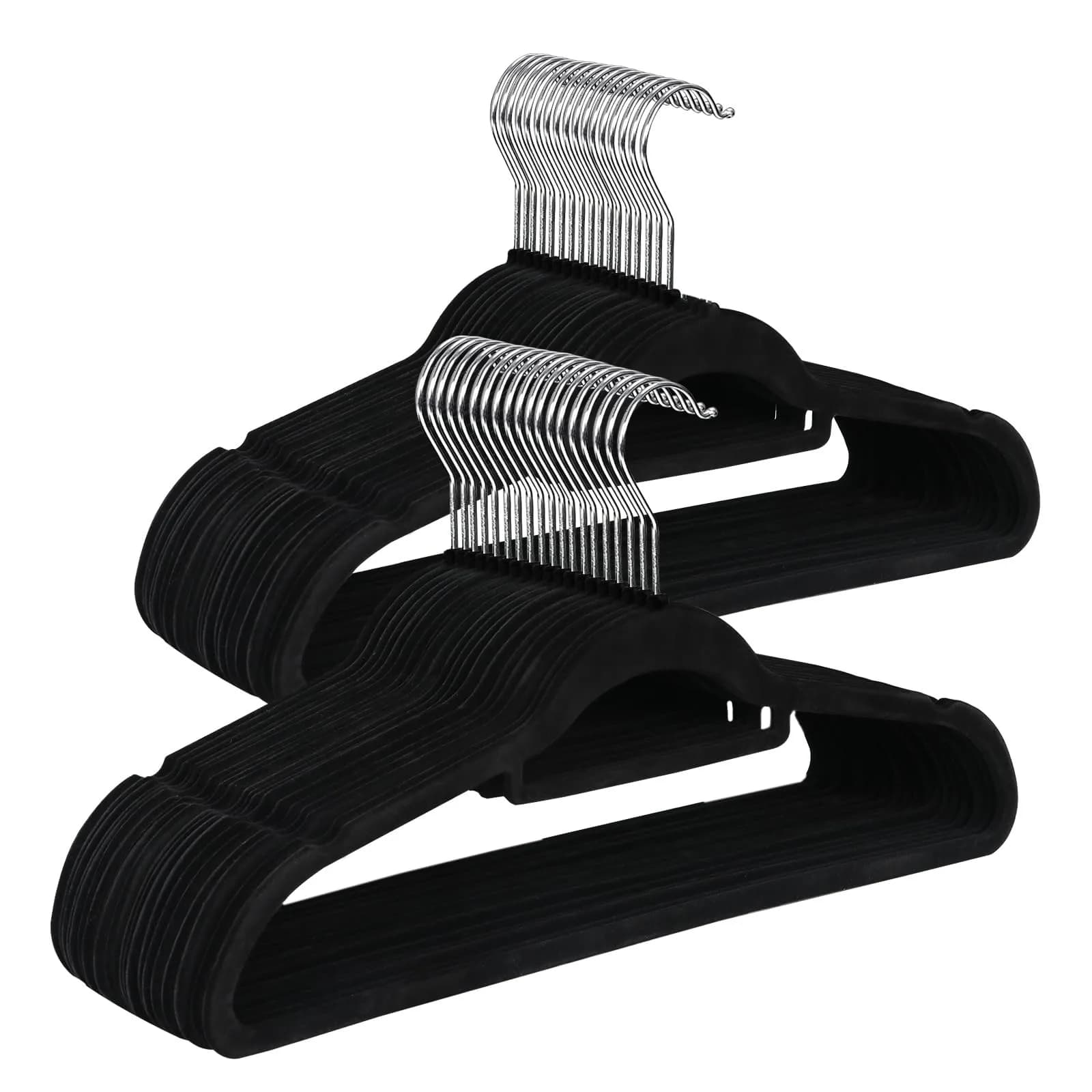 ZENY Velvet Hangers 100 Pack for Suits, Coats, Dresses | Space Saving & Non Slip - main product image