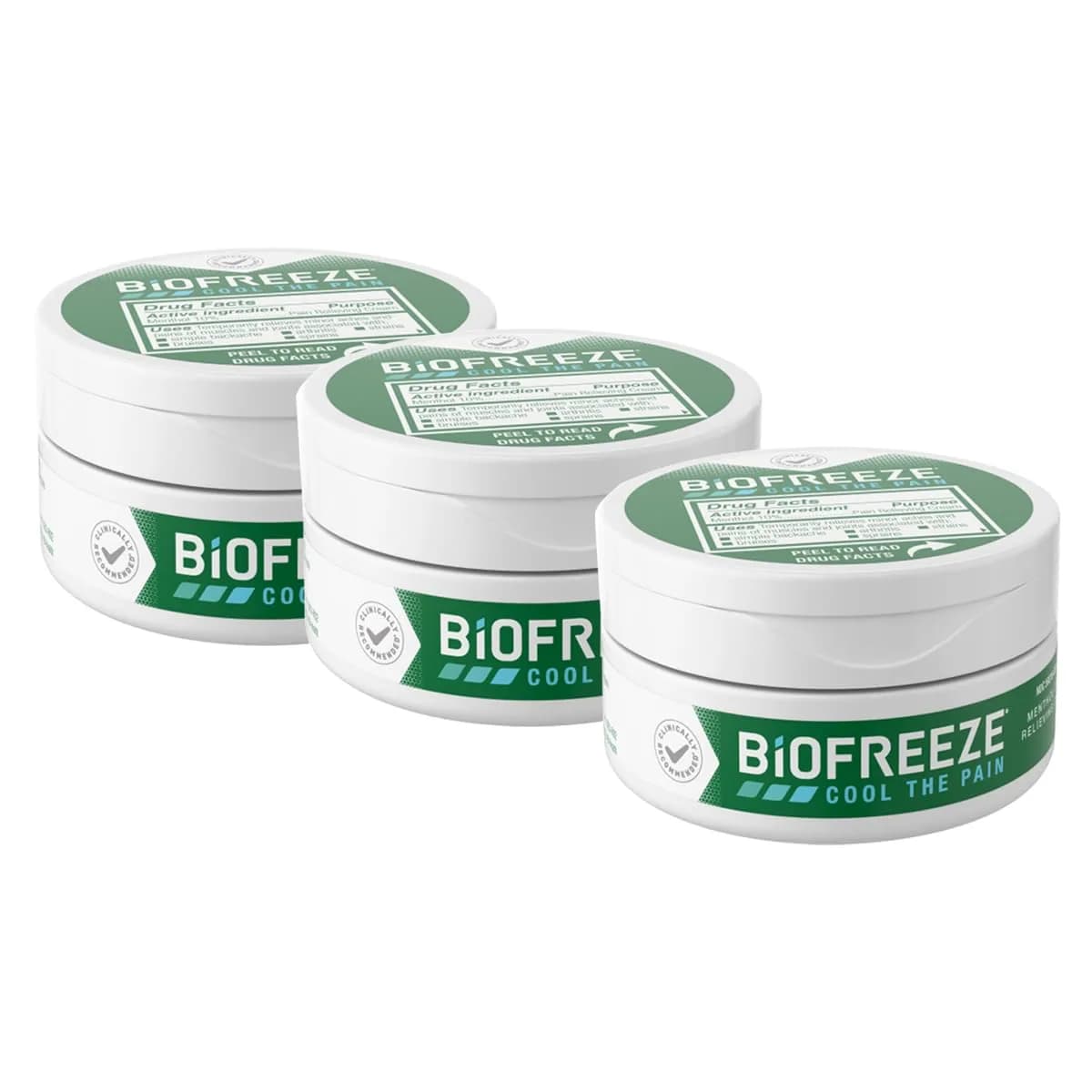 Biofreeze Pain Relief Cream 25ml (0.811 Fl Oz) | Cooling Menthol for Muscle & Joint Pain