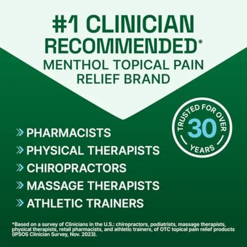 Biofreeze Pain Relief Cream 25ml (0.811 Fl Oz) | Cooling Menthol for Muscle & Joint Pain thumbnail 9