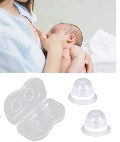 Finever Nipple Corrector for Flat Inverted Nipples | 1 Pair (Clear) thumbnail 5