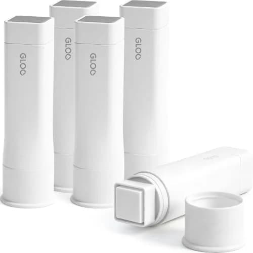 Kokuyo Gloo Square Glue Stick Firm Stick Small Size 22g (0.78oz) Pack of 5 | Strong Adhesive for Paper Crafts thumbnail 1