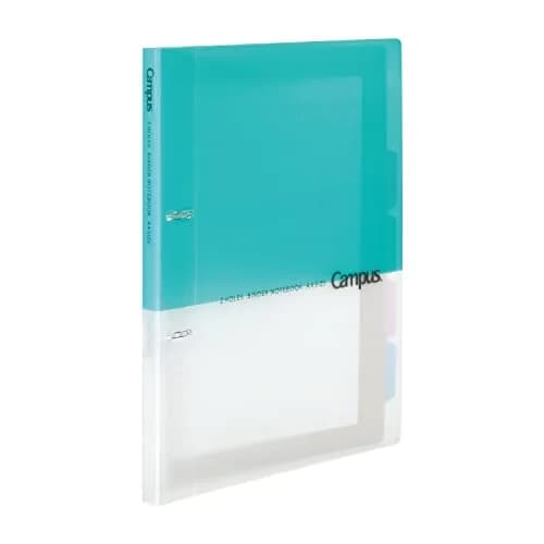 Kokuyo Campus 2-Ring Loose Leaf Binder A4 30.7cm (12.1in) Light Blue | Organizes Up to 100 Sheets thumbnail 1