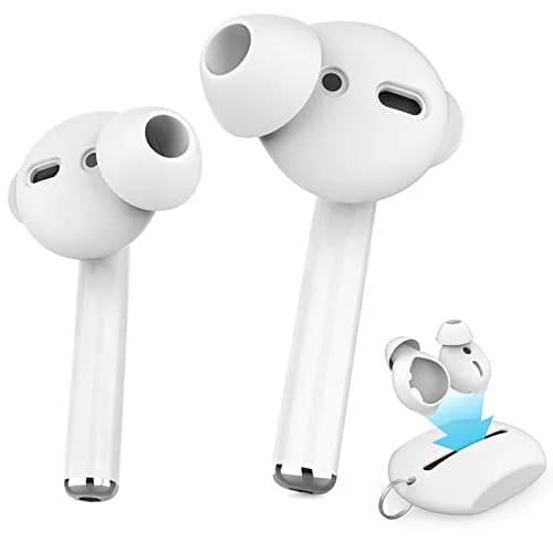 AHASTYLE 3 Pairs Small Silicone Ear Tips for AirPods & EarPods | Passive Noise Reduction thumbnail 1