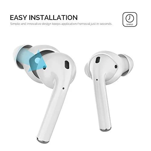 AHASTYLE 3 Pairs Small Silicone Ear Tips for AirPods & EarPods | Passive Noise Reduction thumbnail 4