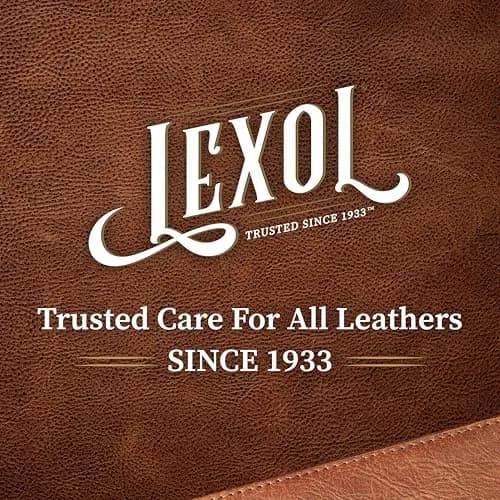 Lexol Leather Cleaner and Conditioner Kit for Furniture, Car Interiors, Shoes & Handbags | 2 x 8 oz Bottles thumbnail 8