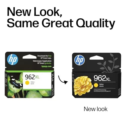 HP 962XL Yellow High-Yield Ink Cartridge | 1600 Pages | Fade-Resistant Prints thumbnail 3