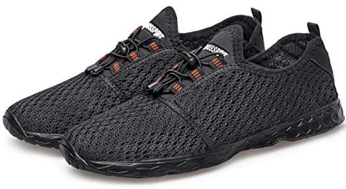 DOUSSPRT Men's Water Shoes Quick Dry for Beach Swim Pool Fishing | Breathable Mesh & Open Sole (110c) thumbnail 9