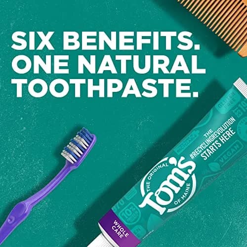 Tom's of Maine Cinnamon Clove Whole Care Toothpaste 4 oz | Natural Fluoride for Whole Mouth thumbnail 2