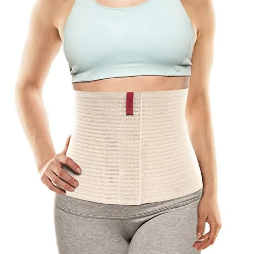 ORTONYX Abdominal Binder for Women & Men 26.7 cm (10.5") | Post-Surgical & Postpartum Support Wrap thumbnail 1