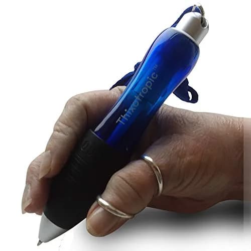 Thixotropic Super Big Fat Pen for Arthritis 5 Pack | Blue Ink, Ergonomic Grip, 0.5mm thumbnail 1