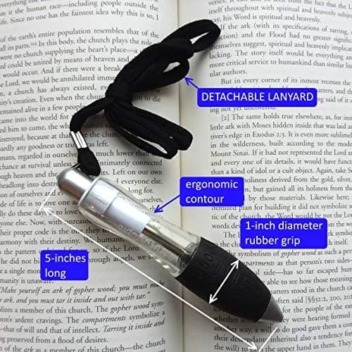 Thixotropic Super Big Fat Pens: Large, Easy to Hold Pens for Arthritis (4 pack), Longer Lasting Black Ink Cartridge thumbnail 5