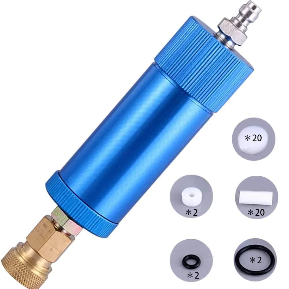 La La Pet High Pressure PCP Hand Pump Air Filter Water-Oil Separator 8mm | 30MPa Resistance
