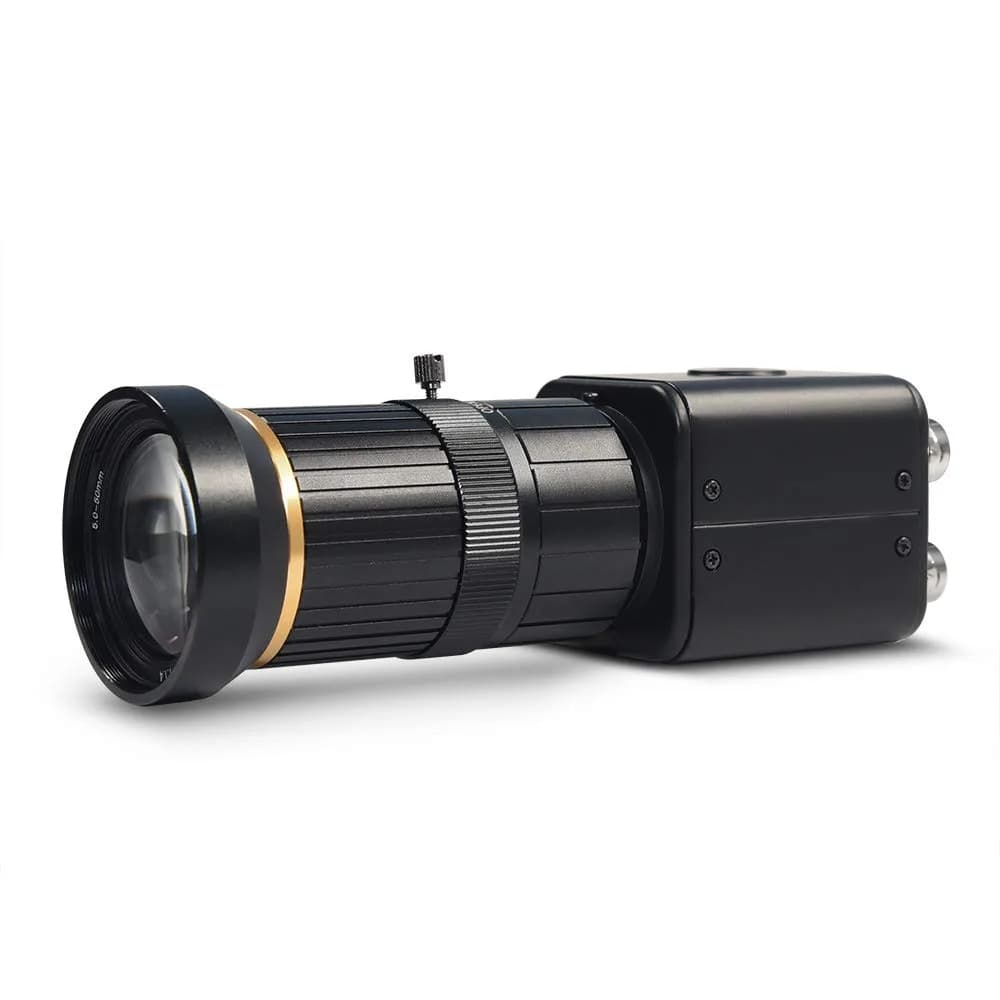 MOKOSE SHD50-2.8-12MM HD-SDI CCTV Security Camera 1080P 2MP CMOS Sensor, 89x42x44mm | Varifocal Wide-Angle Camera with 2.8-12MM — 5-50MM ( Varifocal Telephoto lens )