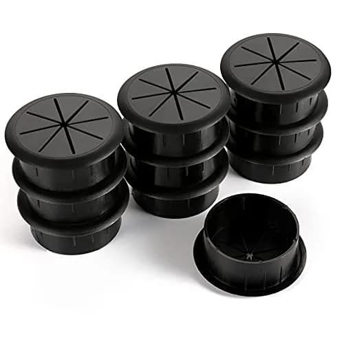 HYCC 10 Pack 2 Inch Flexible Desk Grommet | Cable Organizer for Office & Computer (120 chars) thumbnail 1