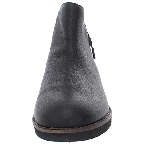 SoftWalk Wesley Black Suede 10.5 W (D) | Comfortable Ankle Boot with Asymmetric Zip thumbnail 3
