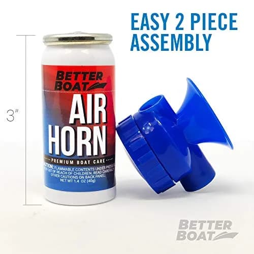 Better Boat Air Horn 115 dB 3.5 oz | Loud Emergency Signal for Boats Up to 65 Feet thumbnail 5