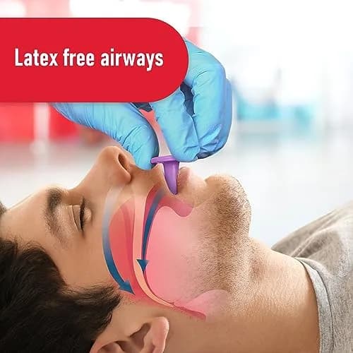 Ever Ready First Aid Berman Oral Airway Emergency Kit 6 Color Coded Polypropylene Pieces | First Aid Kit thumbnail 5