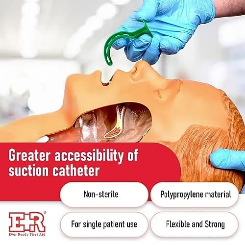 Ever Ready First Aid Berman Oral Airway Emergency Kit 6 Color Coded Polypropylene Pieces | First Aid Kit thumbnail 6