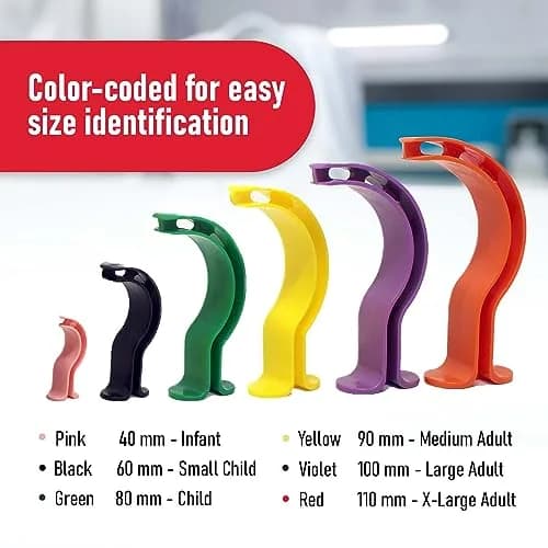Ever Ready First Aid Berman Oral Airway Emergency Kit 6 Color Coded Polypropylene Pieces | First Aid Kit thumbnail 2