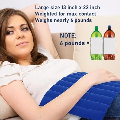 ComfortCloud XL Microwavable Heating Pad with Cover 5.5kg (12 lb) | Natural Moist Heat Therapy for Back Pain thumbnail 2