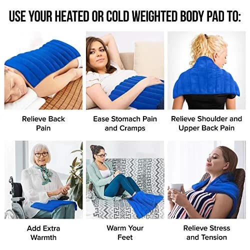 ComfortCloud XL Microwavable Heating Pad with Cover 5.5kg (12 lb) | Natural Moist Heat Therapy for Back Pain thumbnail 4